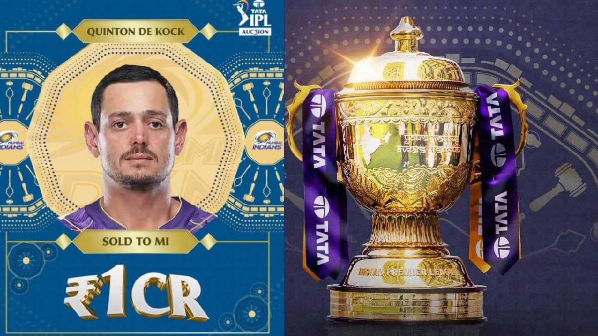 Quinton de Kock Returns to Mumbai Indians for INR 1 Crore in IPL 2026 Auction