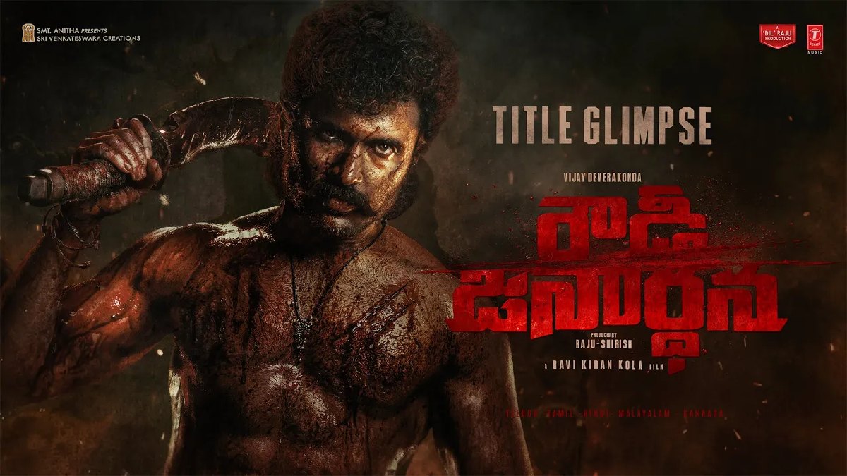 Vijay Deverakonda Unrecognisable in 'Rowdy Janardhana' First Look: Lungi-Clad, Sheds Telangana Twang