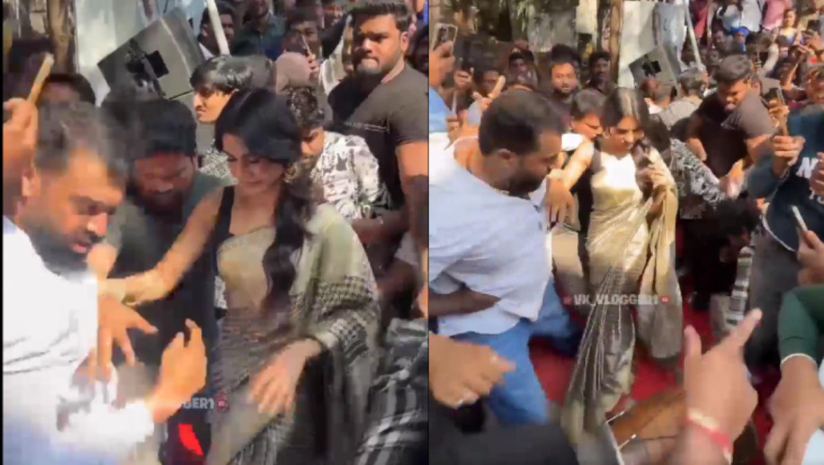 WATCH: Samantha Ruth Prabhu Mobbed at Event, Video Goes Viral After Nidhhi Agerwal Incident