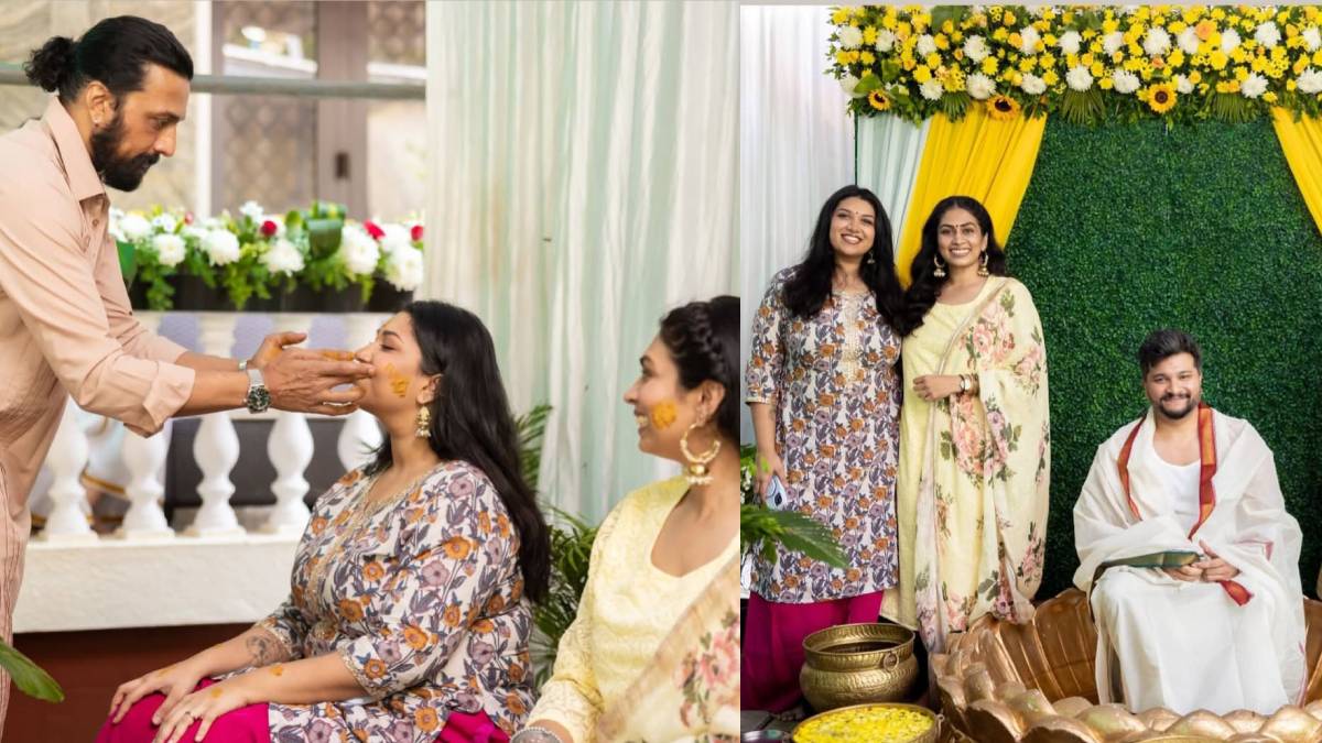 Kiccha Sudeep’s Daughter Saanvi Shines in Haldi Ceremony | Wedding Festivities at Actor’s Home