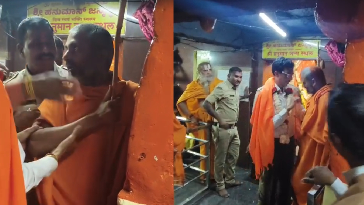 ಅಂಜನಾದ್ರಿ ಬೆಟ್ಟದಲ್ಲಿ ಇಬ್ಬರು ಸ್ವಾಮಿಗಳ ಗಲಾಟೆ – ವಿದ್ಯಾದಾಸಬಾಬಾ ದೂರು