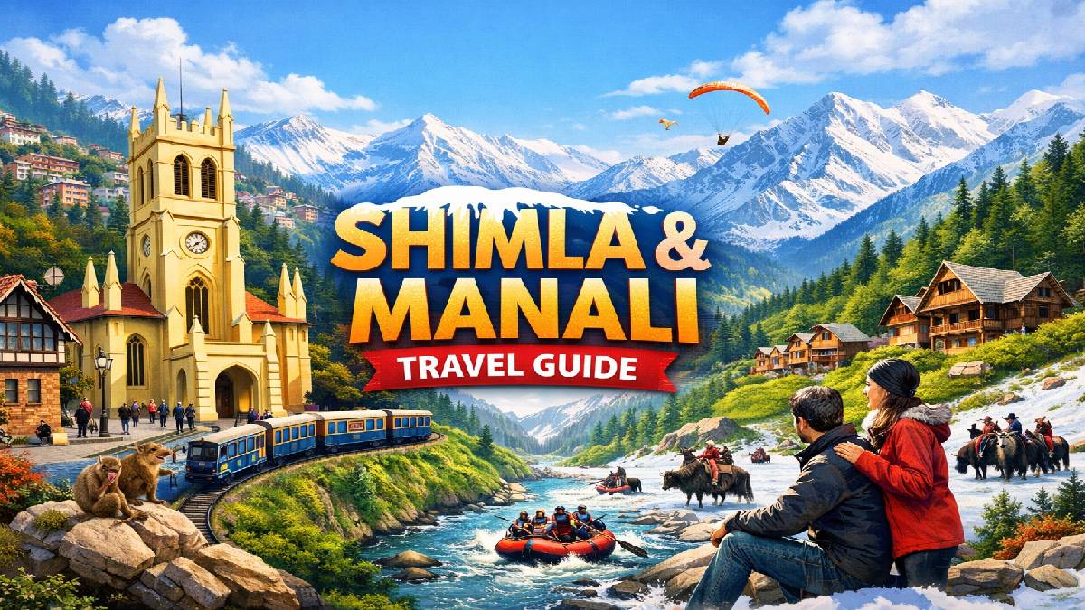 Shimla and Manali Winter Travel Guide 2026, Snow Holidays in Himachal Pradesh | Photo Credit: AI image