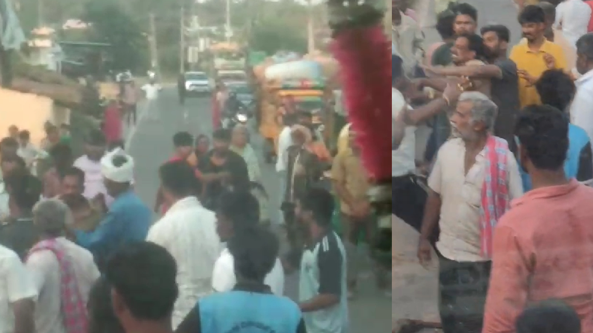 ಹಾರ್ನ್ ಹಾಕಿದ್ದಕ್ಕೆ  ಬಸ್ ಚಾಲಕನಿಗೆ ಥಳಿಸಿದ ಗ್ರಾಮಸ್ಥರು !! ಪೊಲೀಸ್ ಠಾಣೆಯಲ್ಲಿ ದೂರು ಕೊಟ್ಟ  ಚಾಲಕ