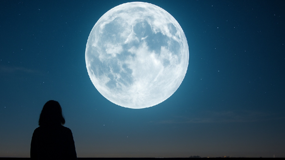 Cold Supermoon 2025
