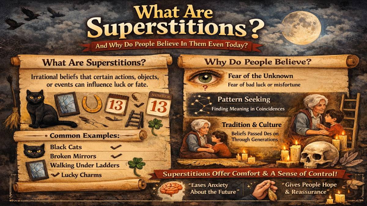 What Are Superstitions? Why Do People Believe In Them Even Today? Here Is The Detailed Explanation