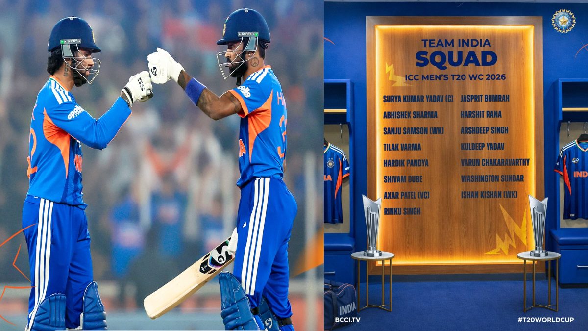India Announces T20 World Cup 2026 Squad: Suryakumar Yadav to Lead; Axar Patel Named New Vice-Captain