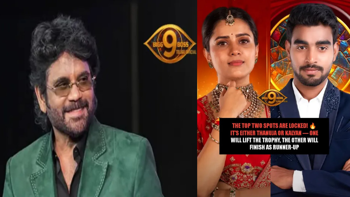 Bigg Boss Telugu 9: Thanuja and Kalyan Padala Lead the Top 2 Race as Grand Finale Nears