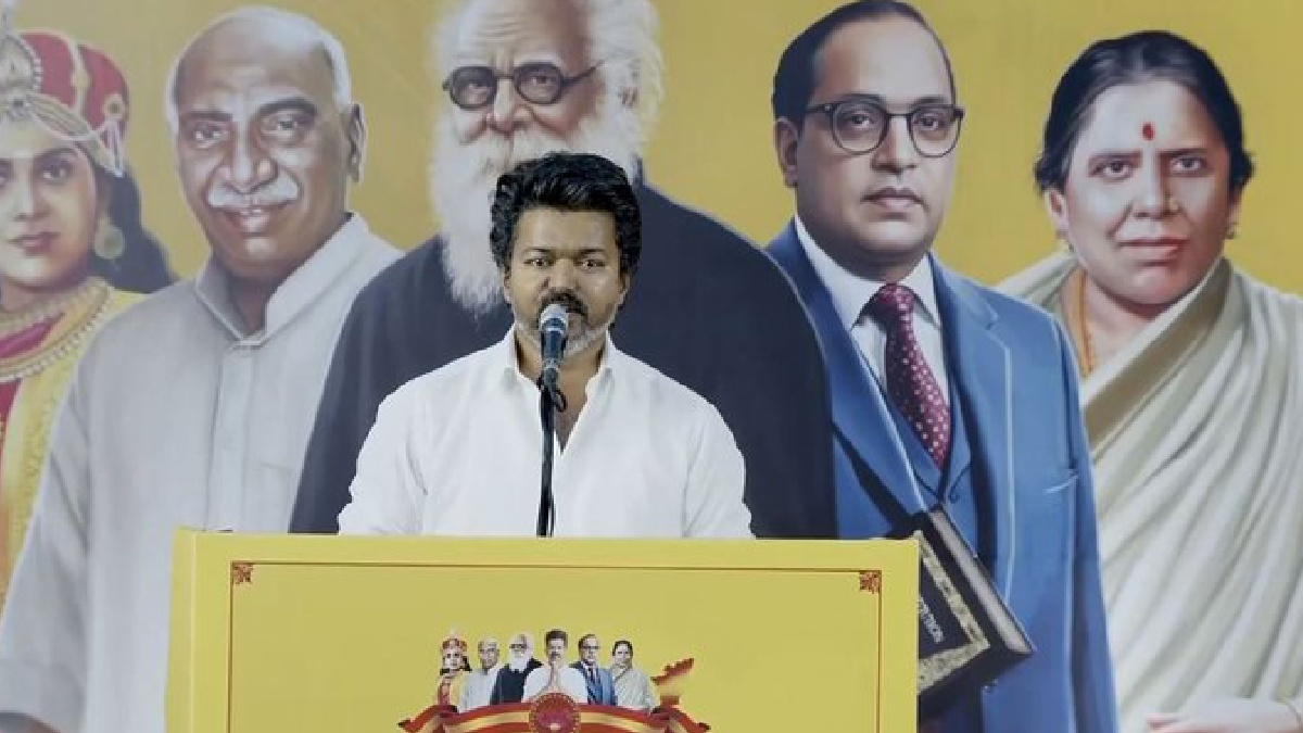 Security Scare at Vijay's TVK Rally: Man Carrying Pistol Detained in Puducherry