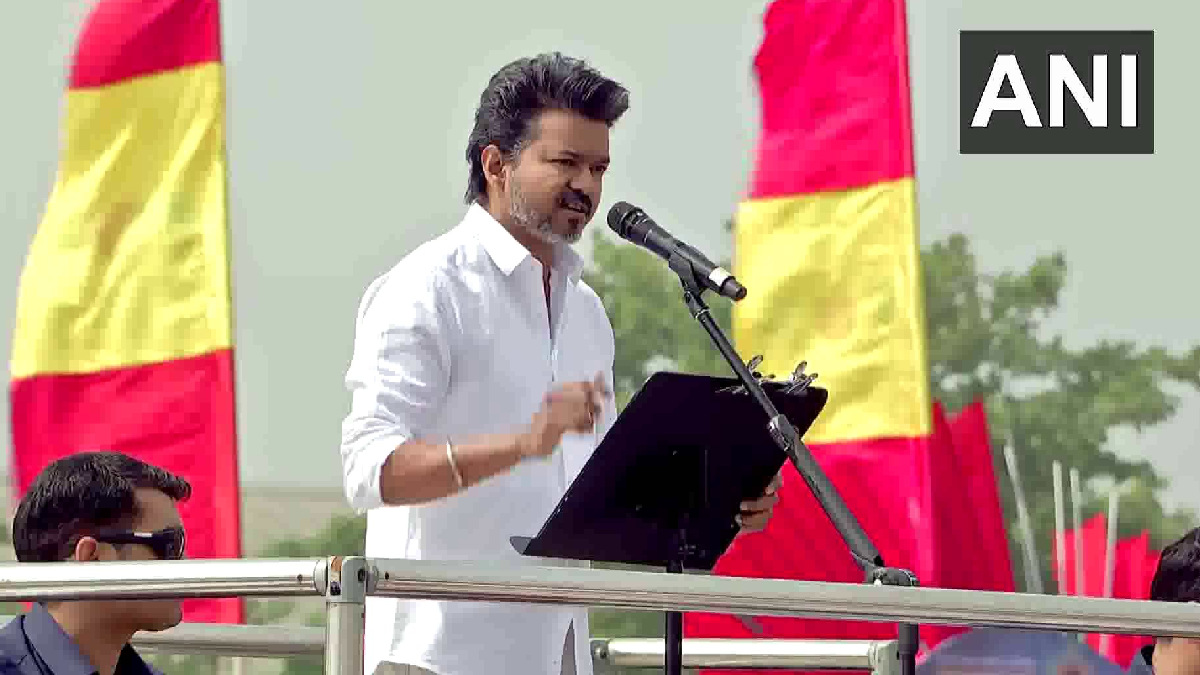 Vijay's TVK Rally Approved with 84 Strict Conditions | Photo Credit: ANI