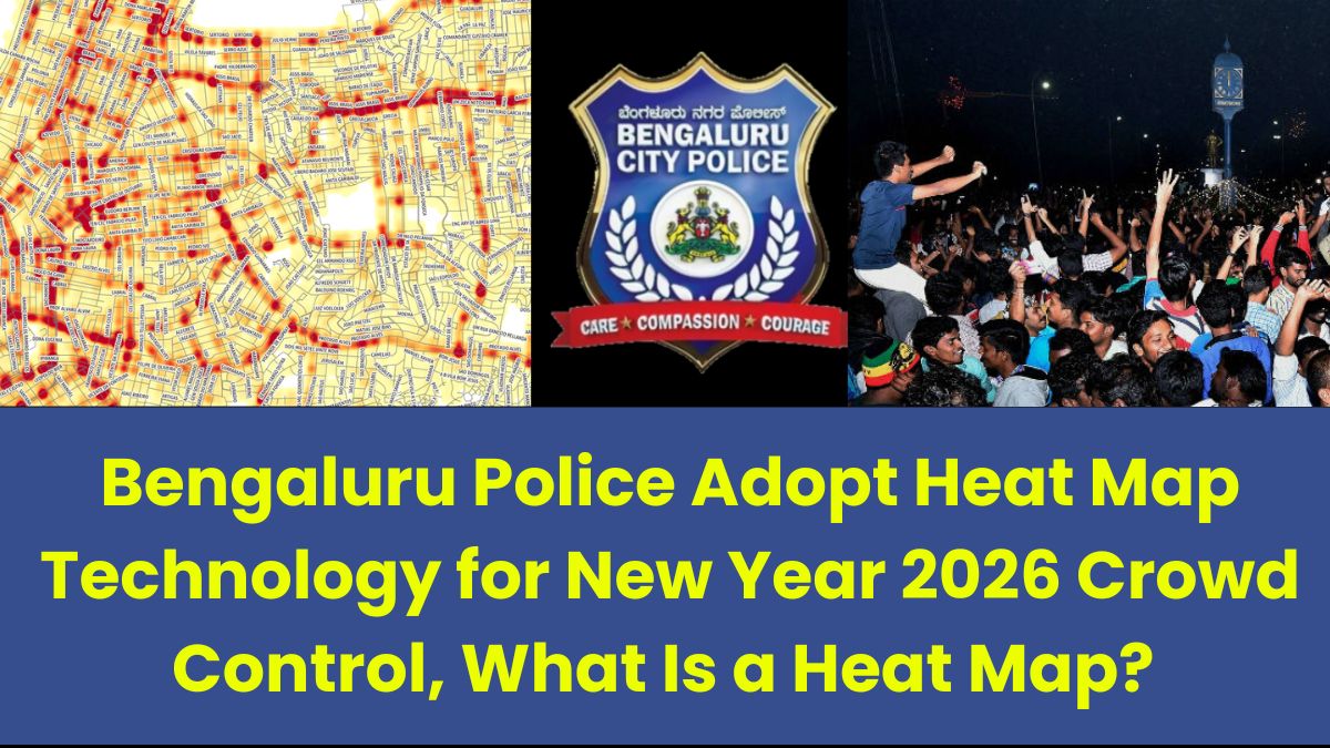 Bengaluru Police Adopt Heat Map Technology for New Year 2026 Crowd Control, What Is a Heat Map?