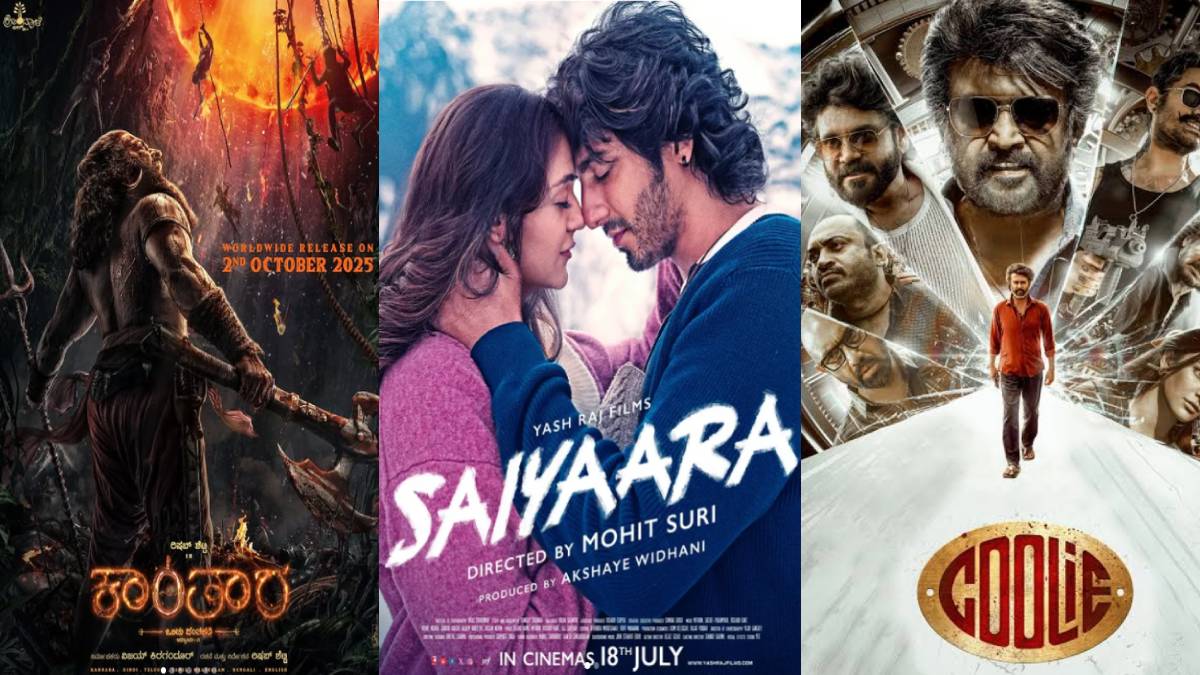 Top 5 Indian Movies of 2025 | Photo Credit: Instagram ID :- @rishabshettyofficial @ahaanpandayy