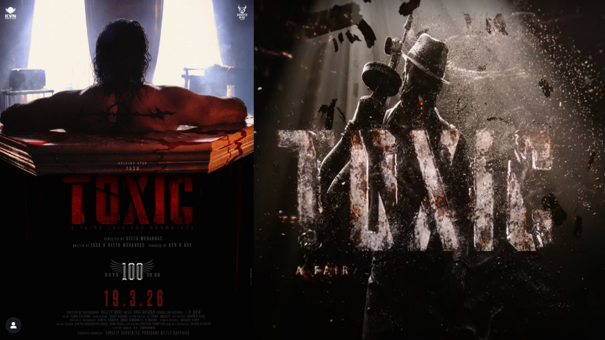 Yash's Toxic Reveals New, Intense Poster in 100-Day Countdown to March 2026 Release