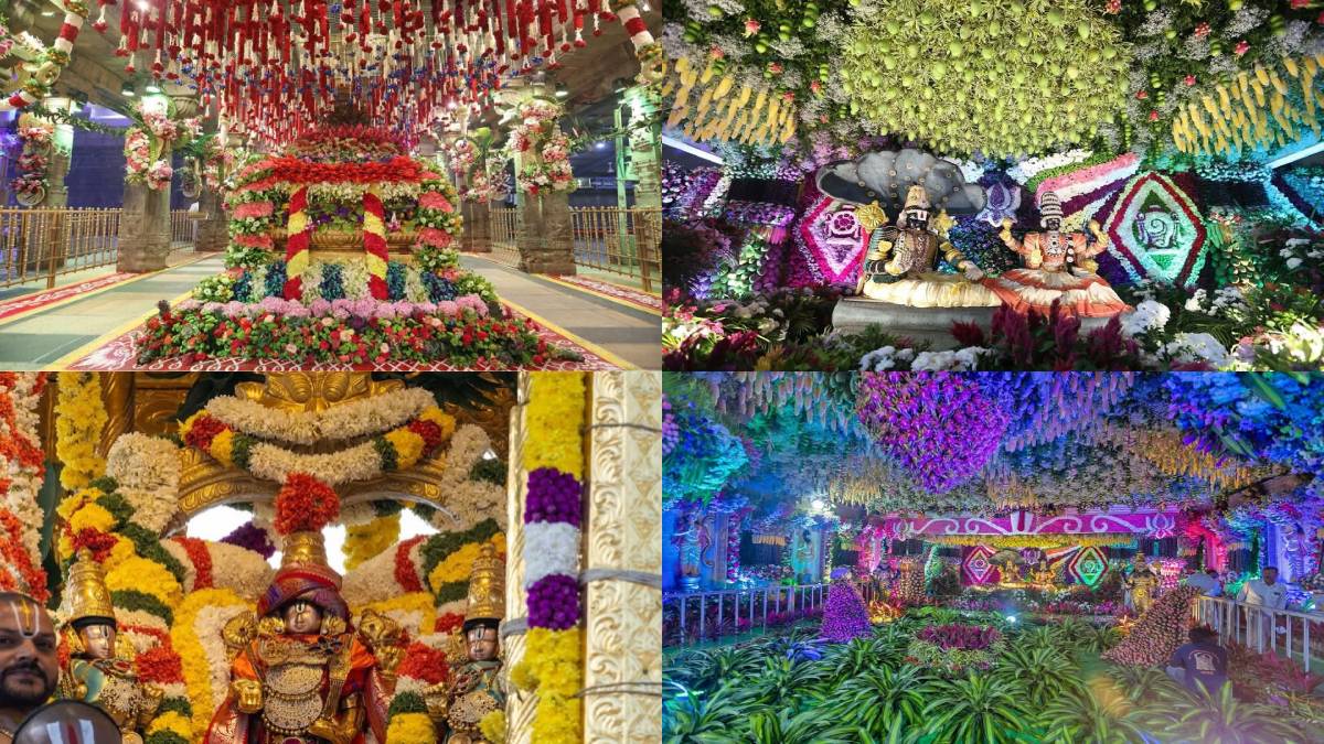 Tirumala Converts Into A Floral Heaven For Vaikunta Ekadashi 2025 – Divine Decorations and Devotion