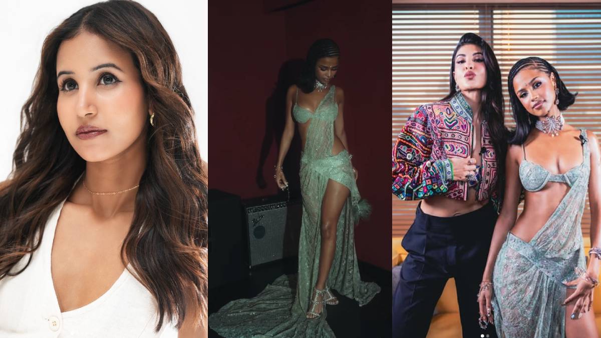 Tyla in Mumbai | Saree-Inspired Creation by Nancy Tyagi and Jacqueline Fernandez’s Praise