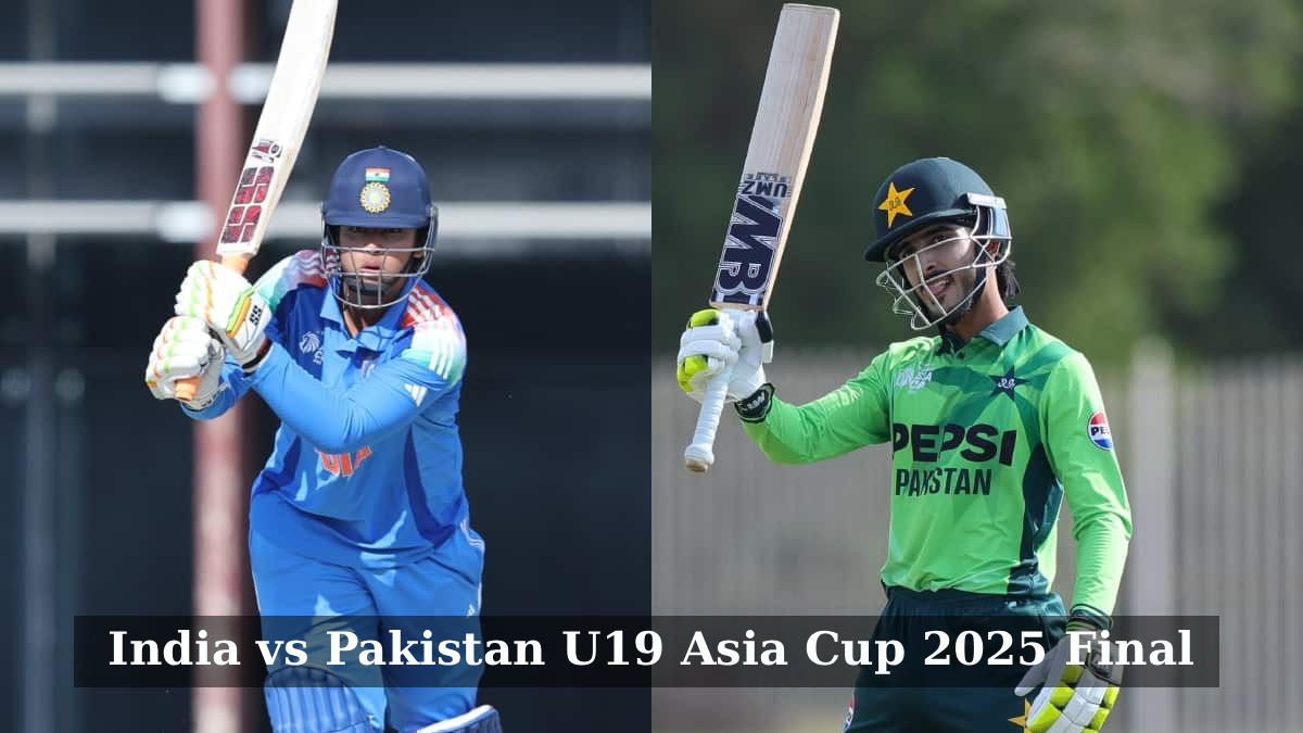 India vs Pakistan U19 Asia Cup 2025 Final: Live Streaming, TV Channels, Start Time, When and Where to watch