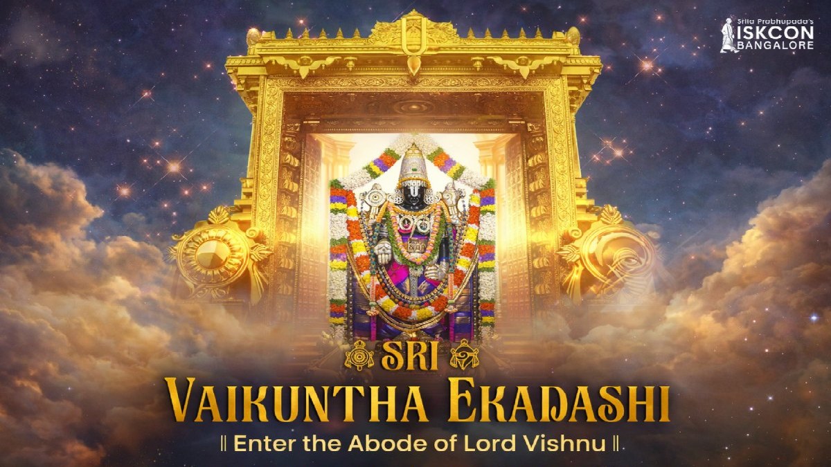 Vaikuntha Ekadashi 2025 | Photo Credit: https://www.iskconbangalore.org/