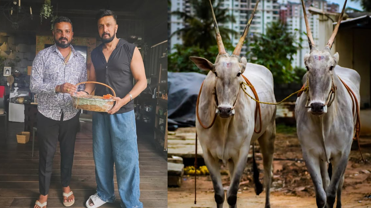 Varthur Santhosh Pledges ₹10 Lakhs to Bigg Boss Kannada Runner-Up; Honours Host Kichcha Sudeep