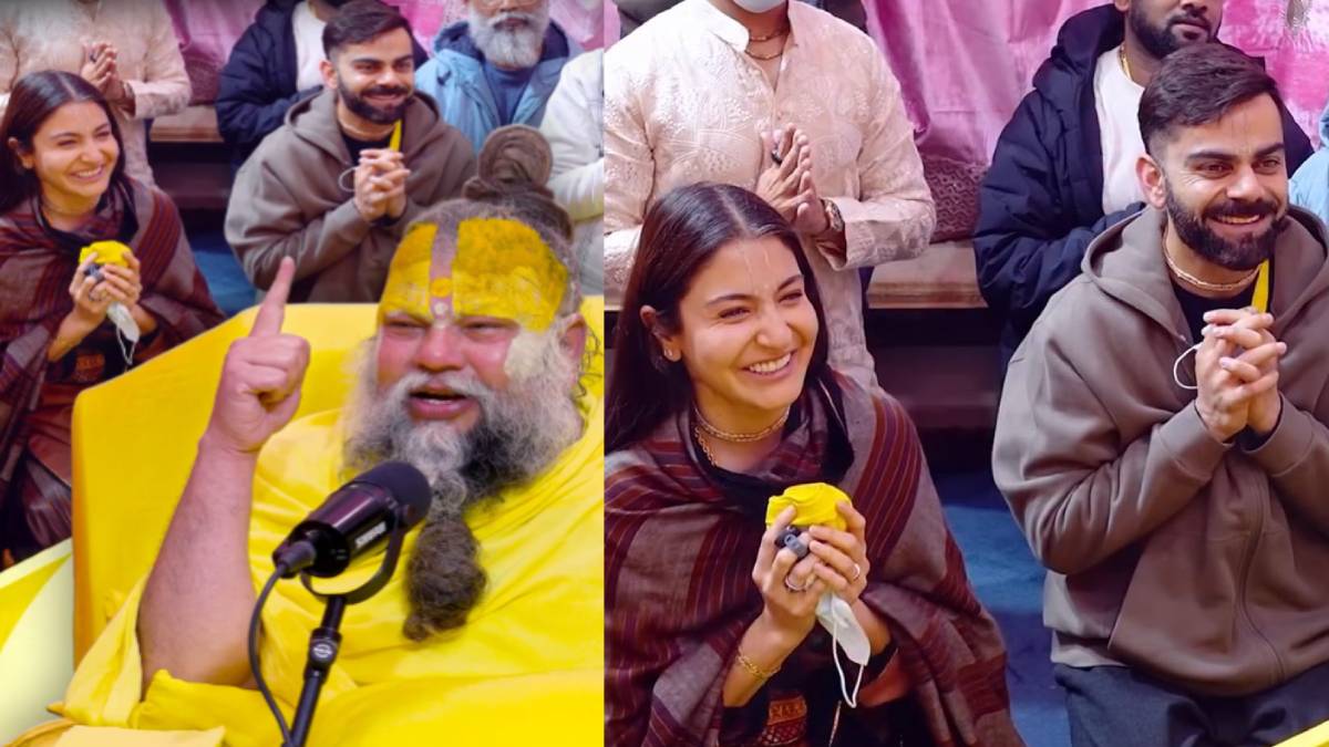 Virat Kohli and Anushka Sharma Seek Blessings from Premanand Ji Maharaj in Vrindavan