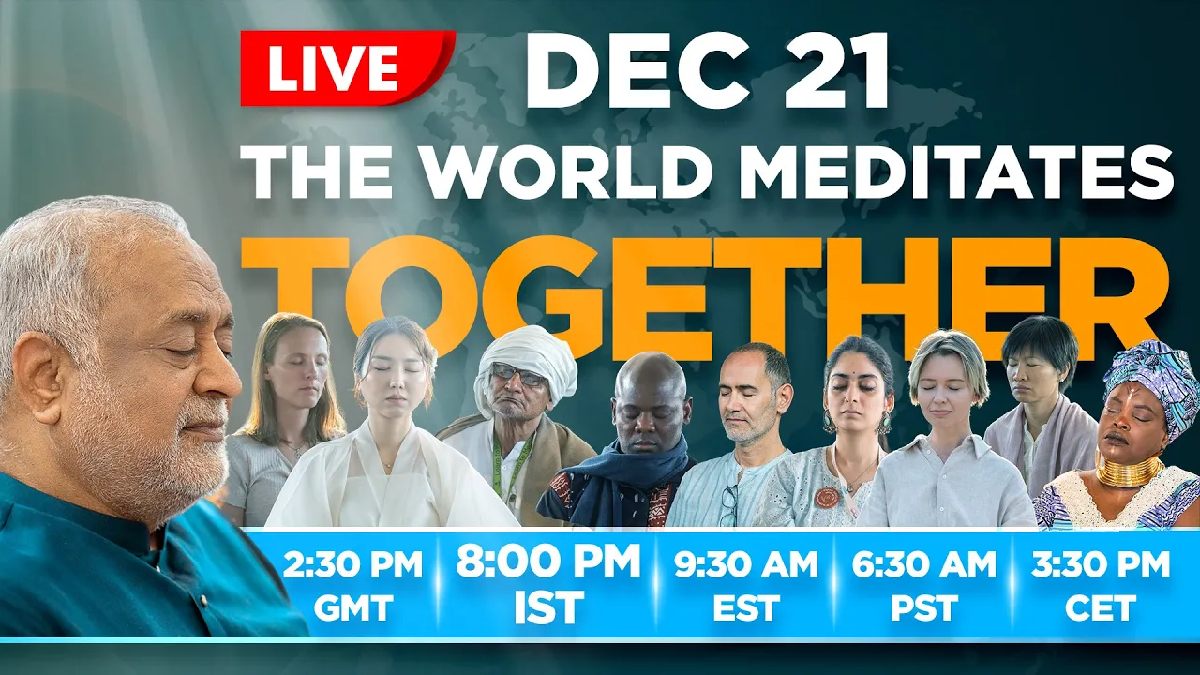 World Meditation Day 2025: Join ‘One World, One Heart’ Global Event