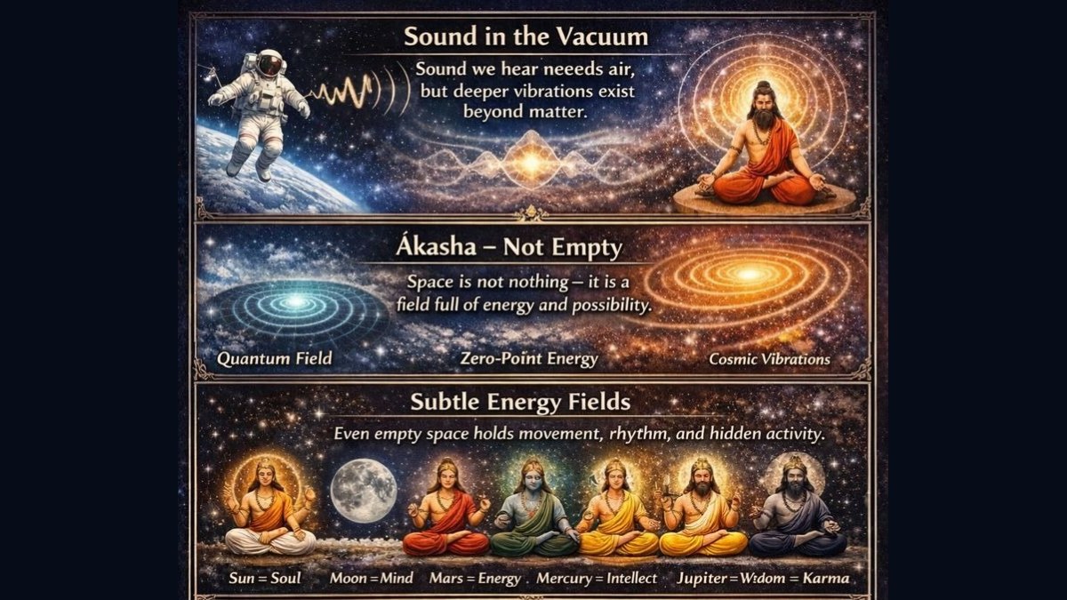 Space Is Not Nothing - It Is A Field Full Of Energy And Possibility