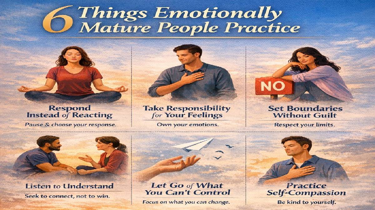 Six Best Practices of Emotionally Mature People