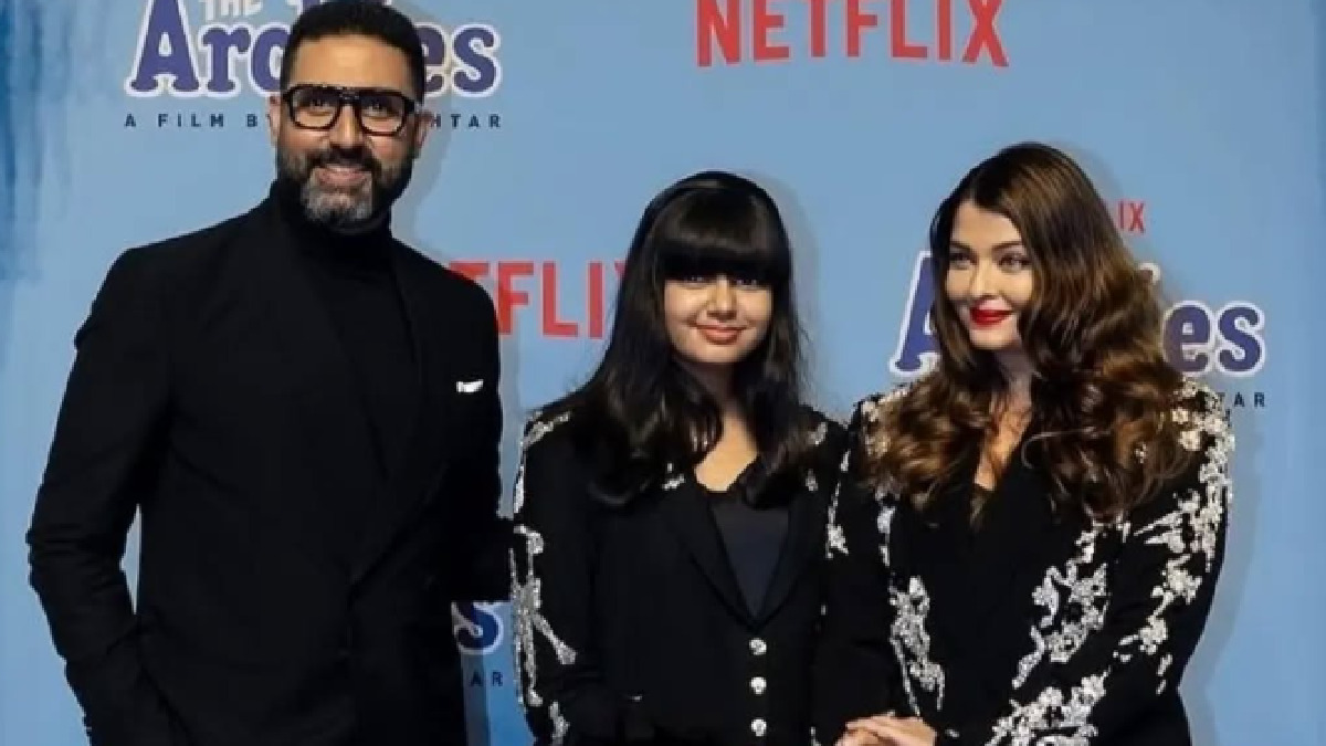 Abhishek Bachchan, Aaradhya Bachchan and Aishwarya Rai Bachchan | Photo Credit: https://www.instagram.com/aaradhyaraibachchanofficial/