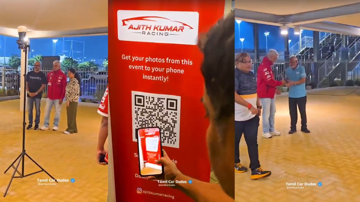Ajith Kumar Racing’s Unique QR System Delights Fans in Abu Dhabi