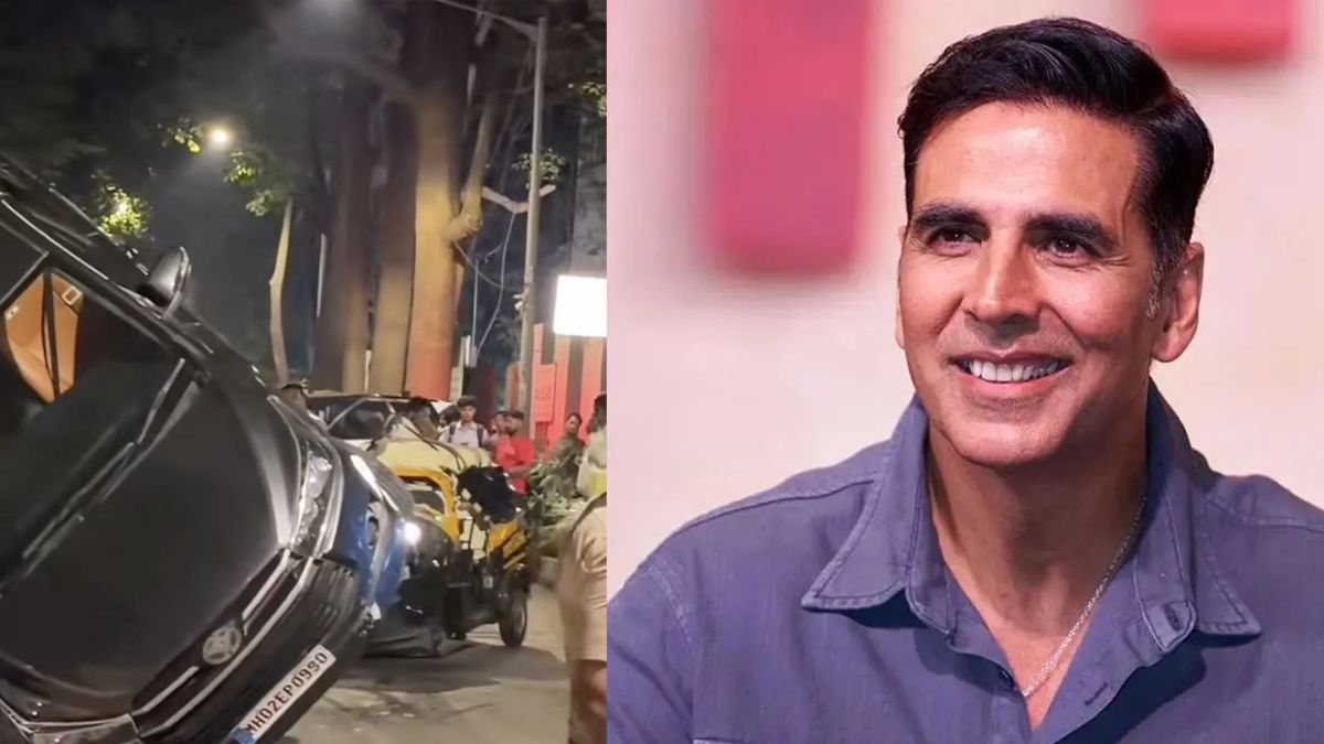 Akshay Kumar’s Escort Car Involved in Accident with Auto-Rickshaw in Mumbai