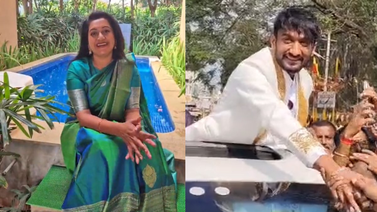 Ashwini Gowda and Gilli Nata | Photo Credit: https://www.instagram.com/ashwinigowda_actress/