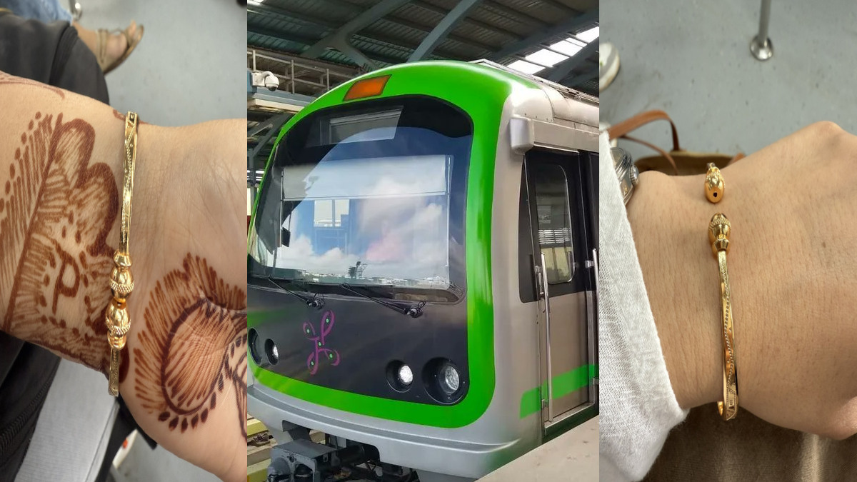 The Golden Bangle: A Viral Story of Spontaneous Kindness on the Bengaluru Metro