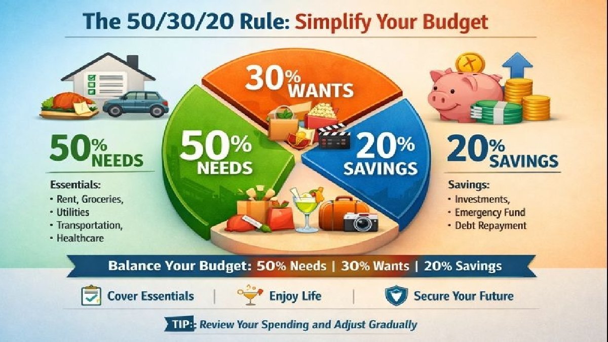 The 50/30/20 Rule: Simplify Your Budget