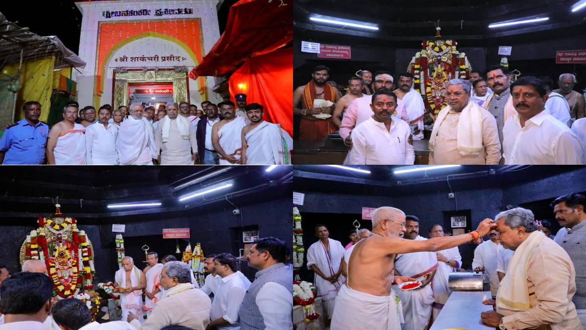 CM Siddaramaiah’s Banashankari Temple Visit and Chalukya Utsav Launch in Badami