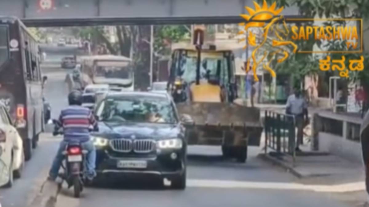 ಸಾಮಾಜಿಕ ಜಾಲತಾಣದಲ್ಲಿ ವೈರಲ್ ಆಗ್ತಿರುವ ಕಾರು-ಬೈಕ್ ಫೈಟ್ ವಿಡಿಯೋ - ಅಸಲಿಗೆ ತಪ್ಪು ಯಾರದ್ದು?