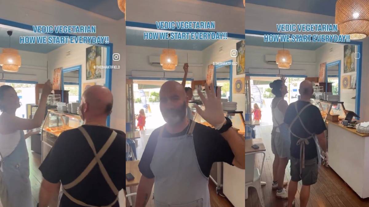 Vedic Vegetarian Café in Australia: A Taste of Sanatan Dharma and Devotion