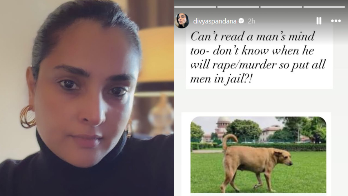 Divya Spandana Instagram Controversy: Why the Actor-Politician is Challenging the Supreme Court’s Stance on Stray Dogs