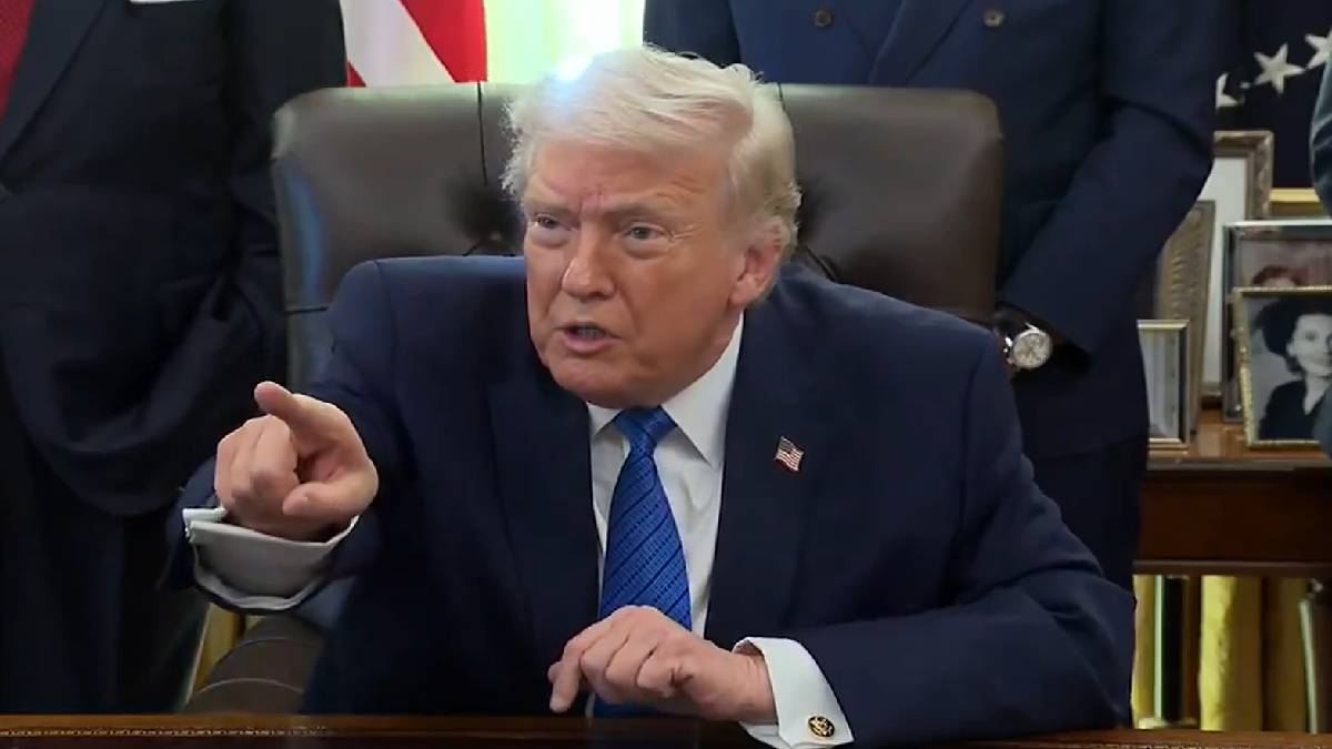 Trump Dismisses IRS Lawsuit Question, Calls ABC News “Fake”