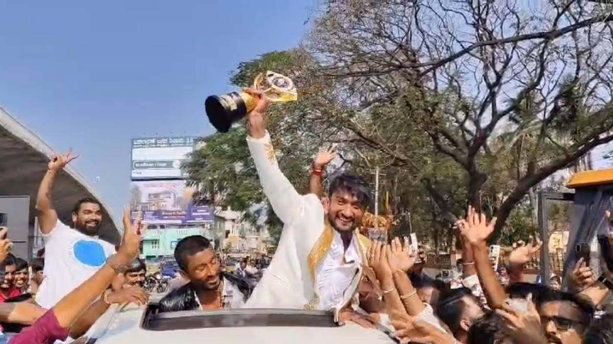 ಅಭಿಮಾನಿಗಳ ದಂಡು ನೋಡಿ ಬೆರಗಾದ ಗಿಲ್ಲಿ - ಮದ್ದೂರಿನಲ್ಲಿ ವಿಶೇಷ ಮೆರವಣಿಗೆ!!