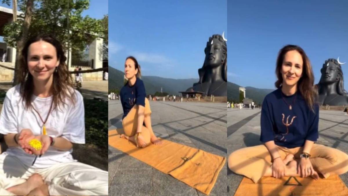 ಇಶಾ ಯೋಗ ಕೇಂದ್ರದಲ್ಲಿ ನತಾಶಾ – ಧರ್ಮ ಮೀರಿದ ಆಧ್ಯಾತ್ಮಿಕತೆ