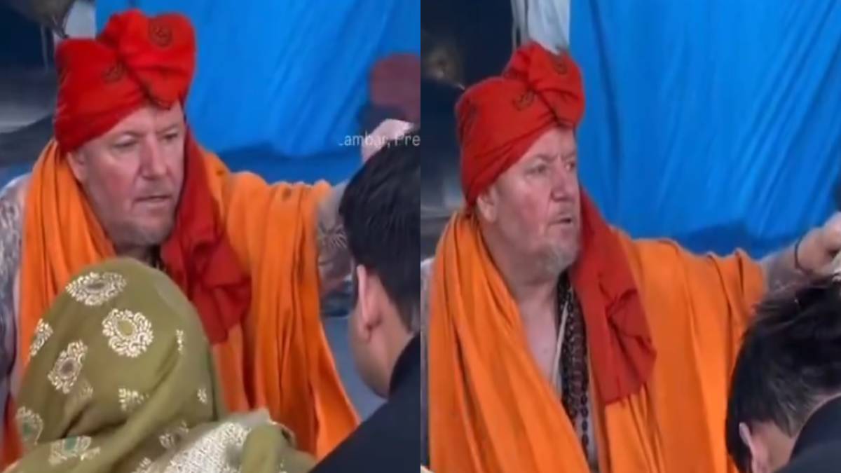 What Does It Mean When Foreigners Start Doing Traditional Indian Jobs in India? | Photo Credit: X : @PredatorVolk