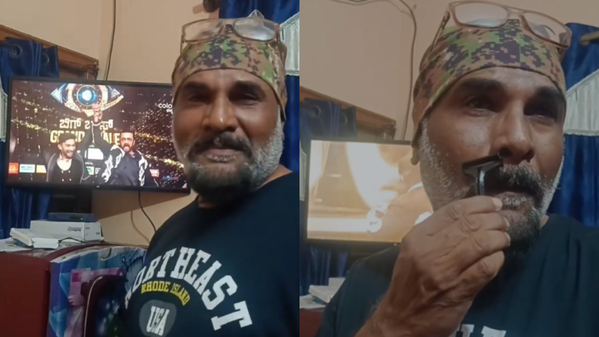 Man Shaves Half of Moustache and Beard After Gilli Nata Wins BBK 12