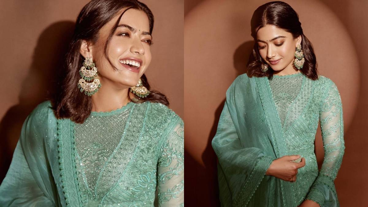 ರಶ್ಮಿಕಾ ಹೊಸ ಲುಕ್ ಗೆ ಫ್ಯಾನ್ಸ್ ಫಿದಾ -  ಈ ಜೇಡ್ ಅನಾರ್ಕಲಿ ತಯಾರಿಸಲು ತಗುಲಿದ ಸಮಯ ಕೇಳಿದ್ರೆ ಬೆರಗಾಗ್ತೀರ!!