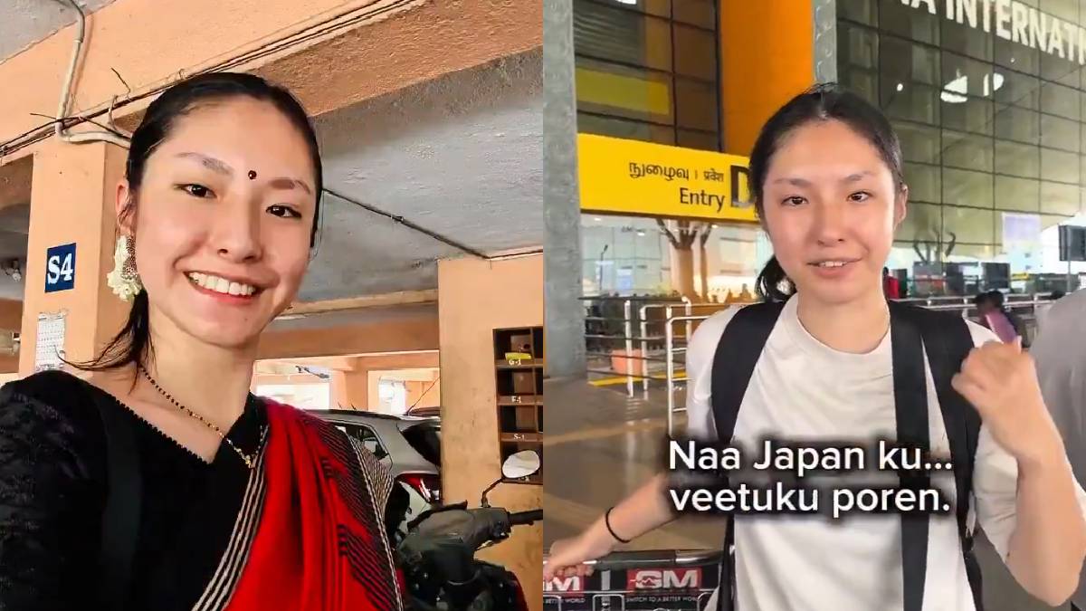 A Japanese Girl’s Heartfelt Goodbye to Chennai: A City That Made Her Feel at Home | Photo Credit: X : @WeDravidians