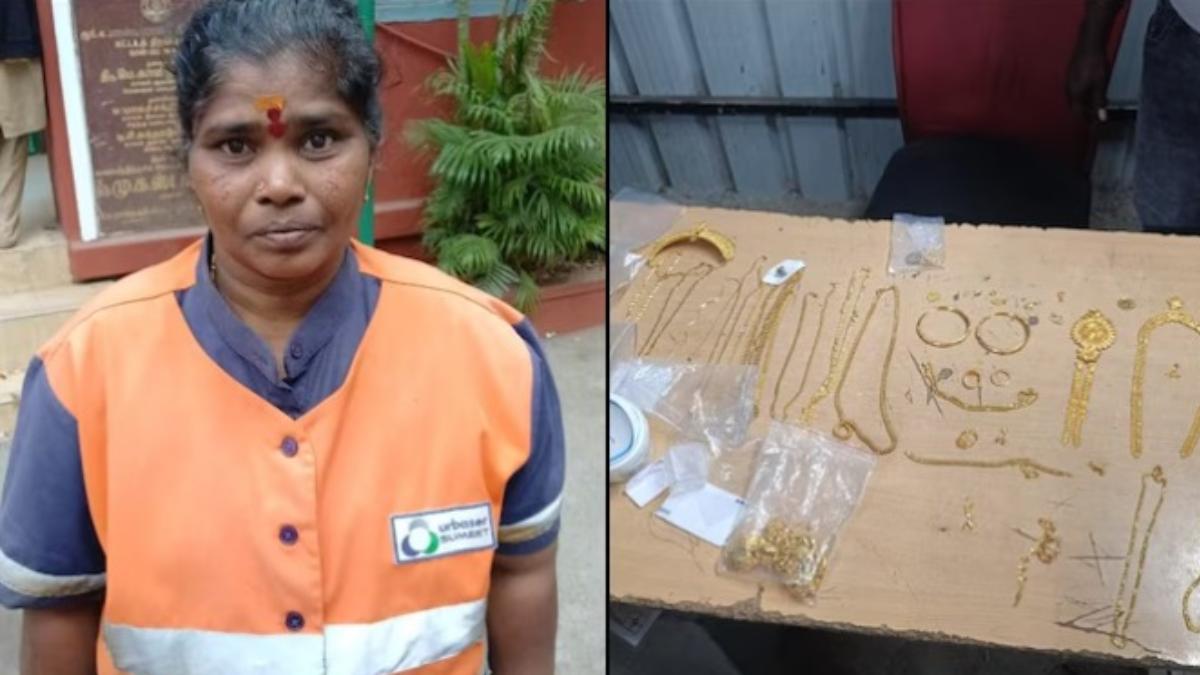 Tamil Nadu Municipal Worker Returns ₹45 Lakh Worth Gold Jewellery, Wins Praise for Honesty