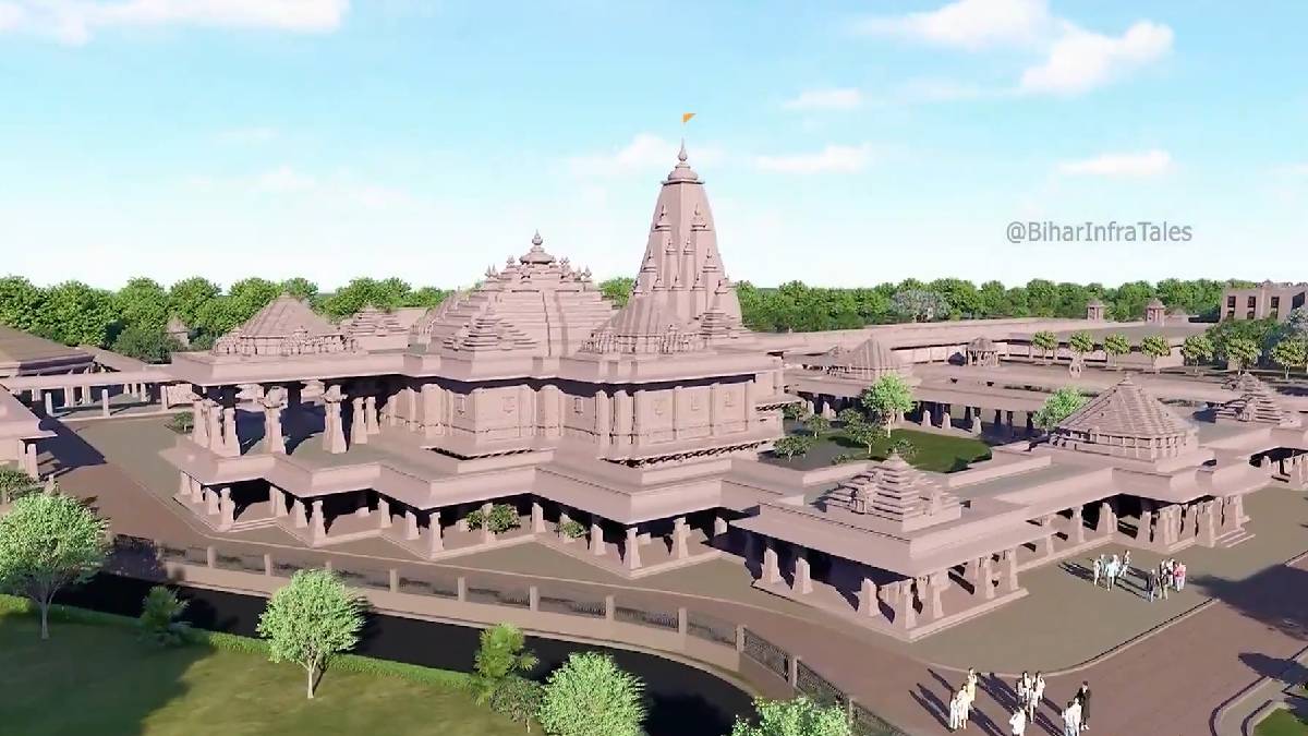 Sitamarhi: Maa Janaki Mandir Grand Tribute to Goddess Sita | Photo Credit: X : @gemsofbabus_