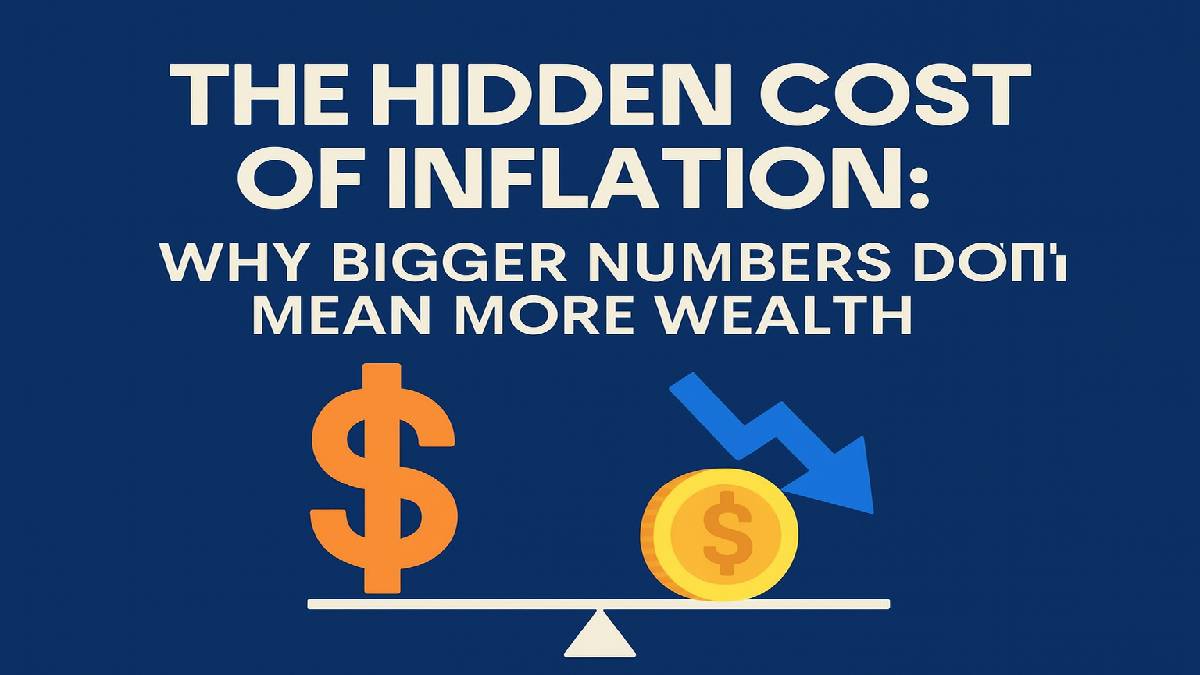 The Hidden Cost of Inflation, Why Bigger Numbers Don’t Mean Real Wealth