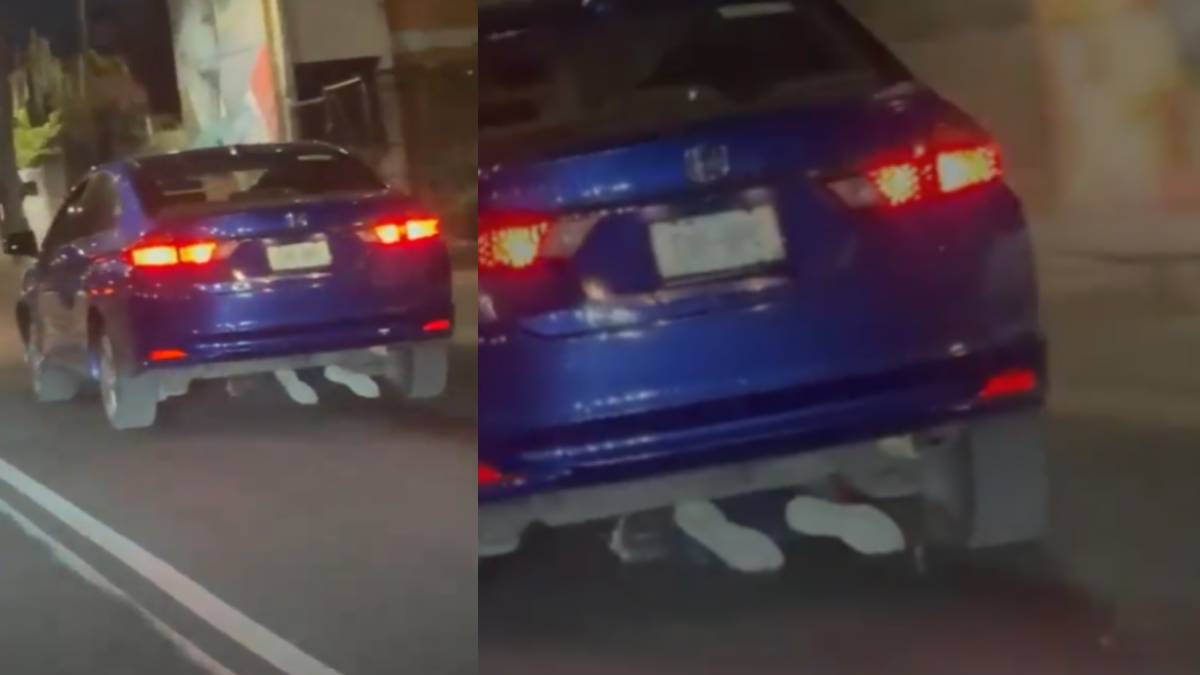 Motorcyclist Dragged By Car in Iztapalapa, Authorities Identify Owner