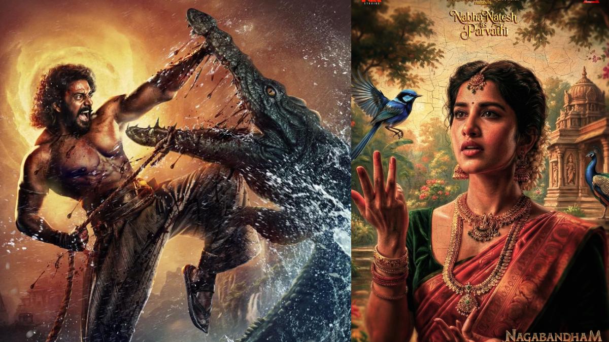 Nabha Natesh as Parvathi – First Look from Pan-Indian Film Nagabandham Unveiled Introduction