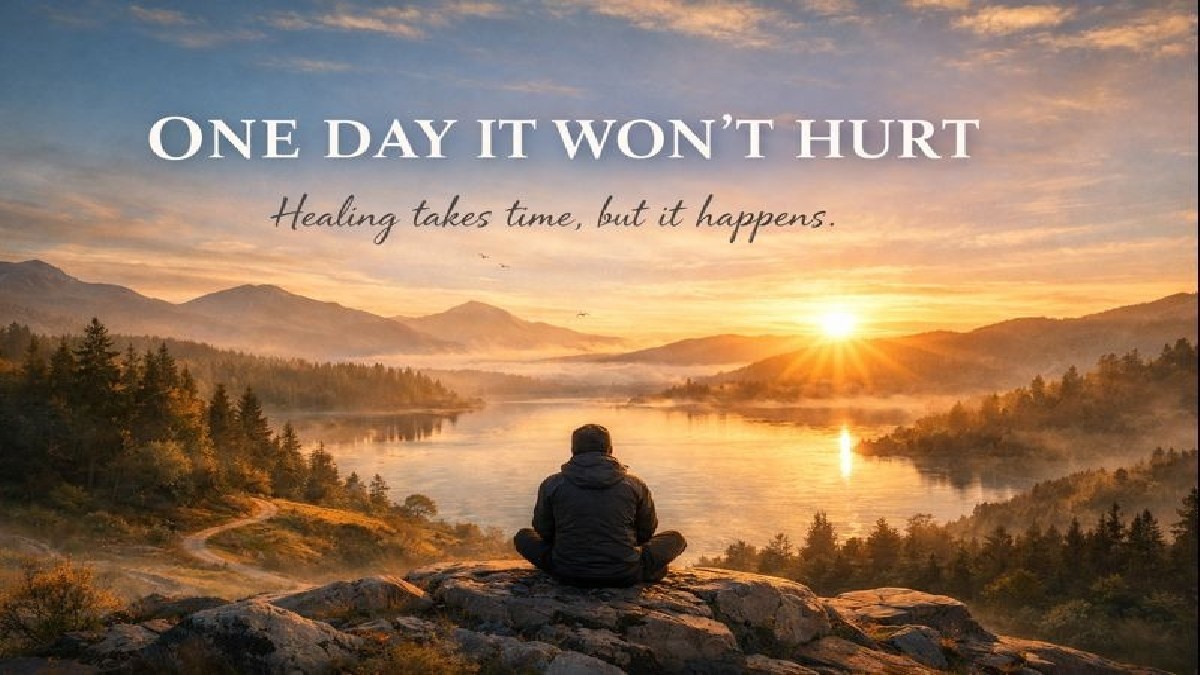 One Day It Won’t Hurt