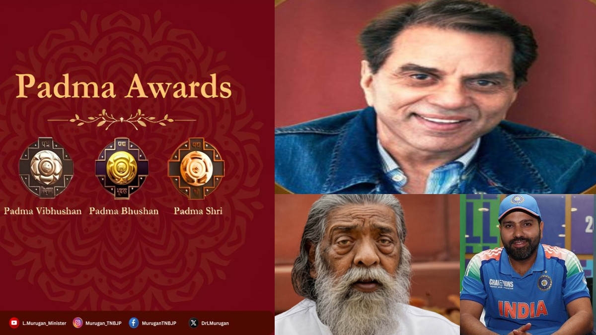 Padma Awards 2026: Dharmendra, Shibu Soren, Rohit Sharma Among 131 Honorees
