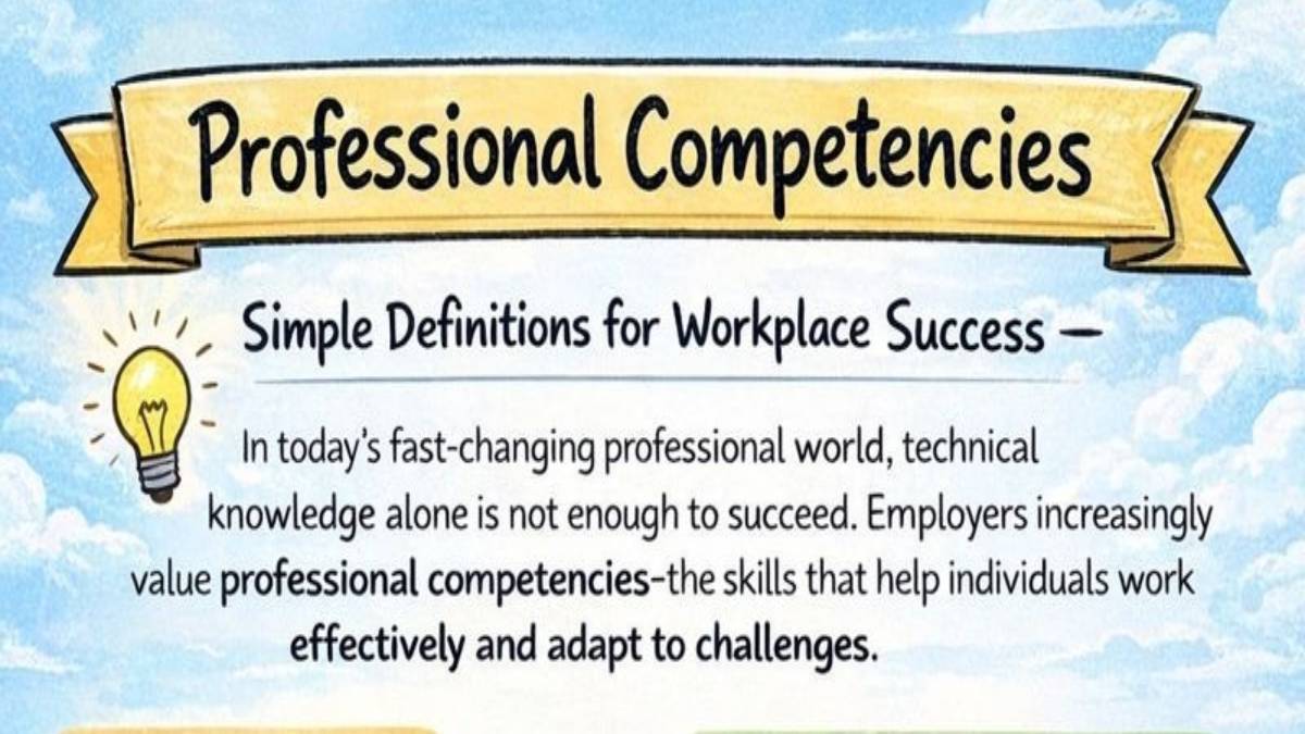 Professional Competencies: Simple Definitions for Workplace Success